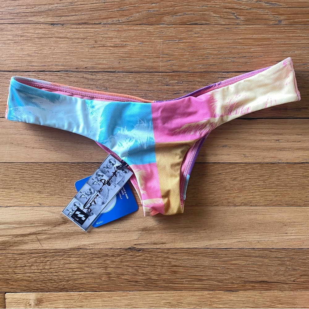 ☀️Billabong X Warhol Surf Hawaii Lo Bikini Bottom NWT’s